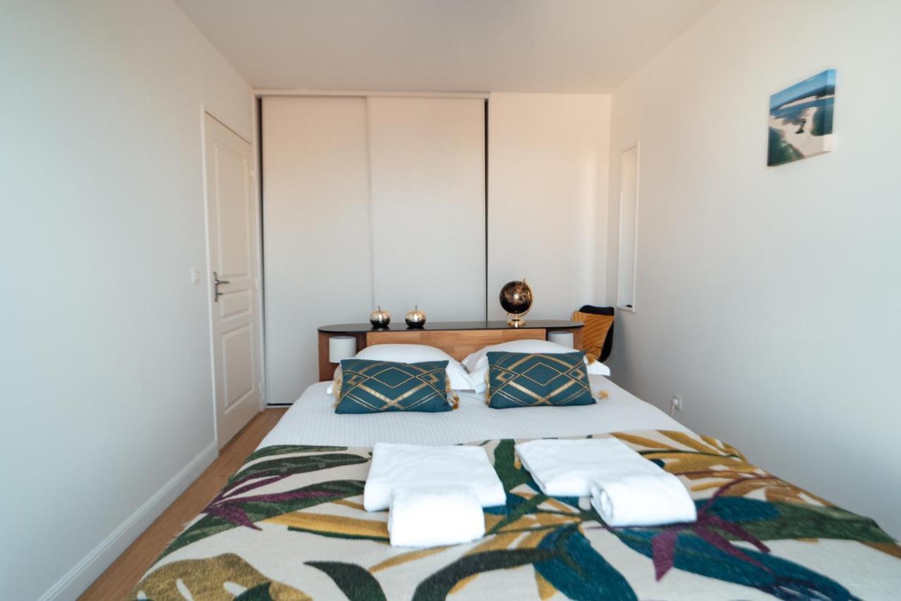 Down Center - Incroyable Vue Mer Proche Plage 아르카숑 외부 사진